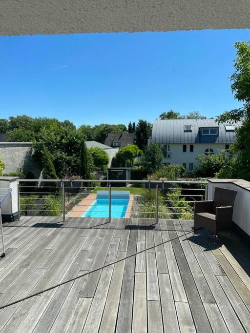 Villa Mit Pool 锡格堡 外观 照片